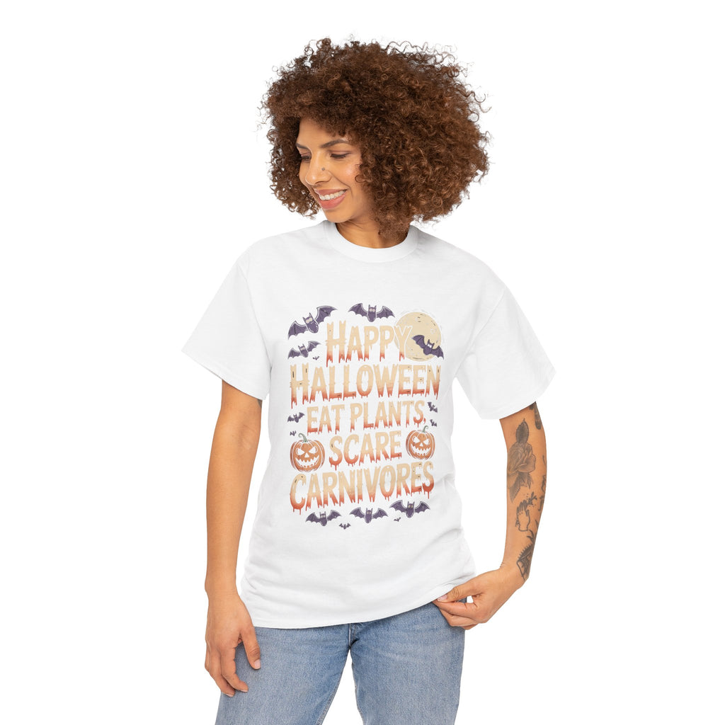 Happy Halloween Eat Plants Tee