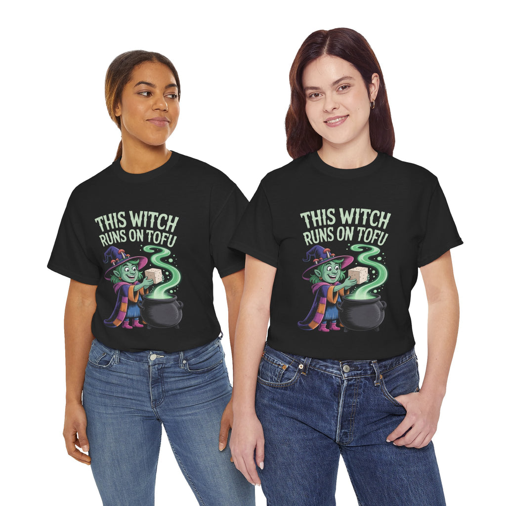 Spooky Vegan Witch Tee