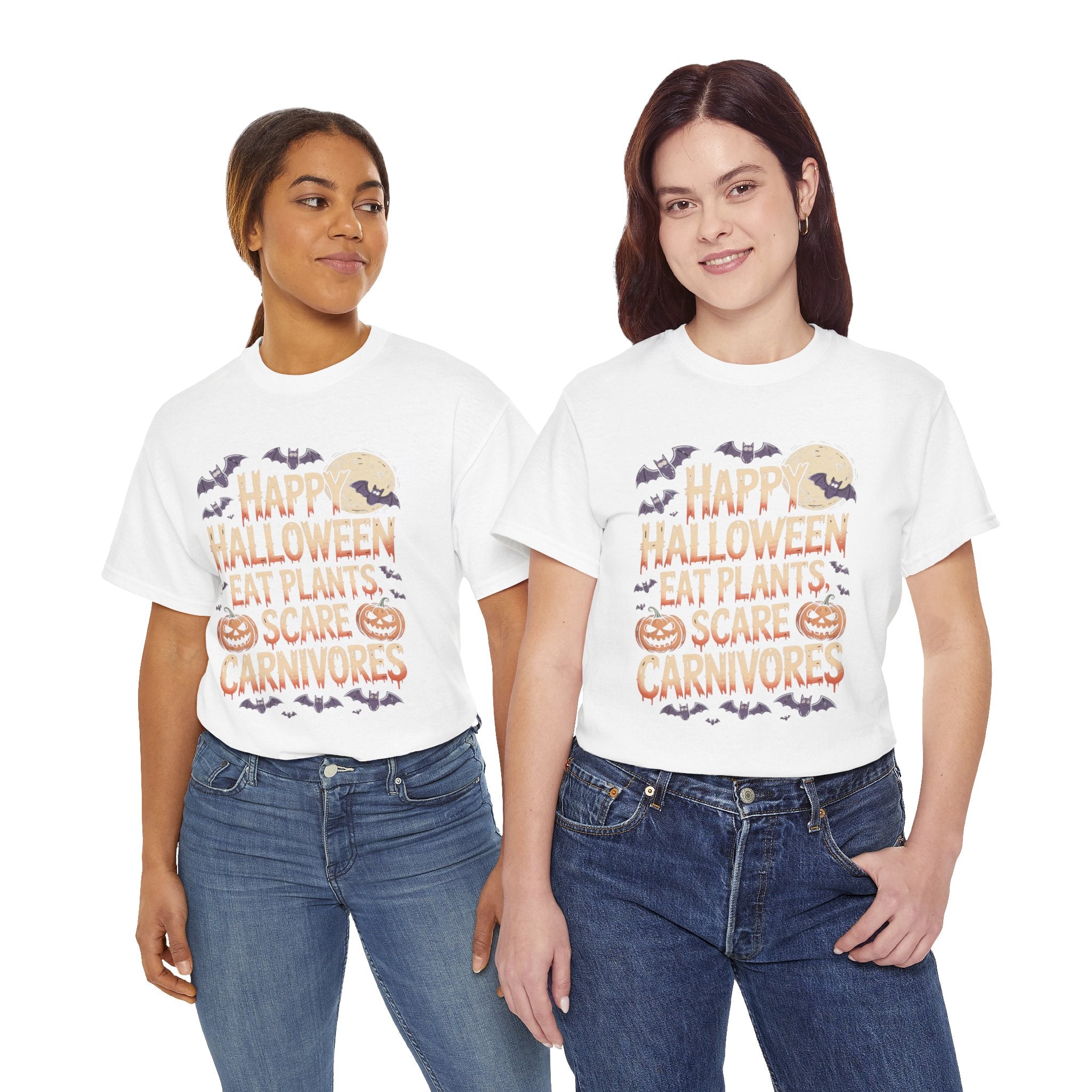 Happy Halloween Eat Plants Tee