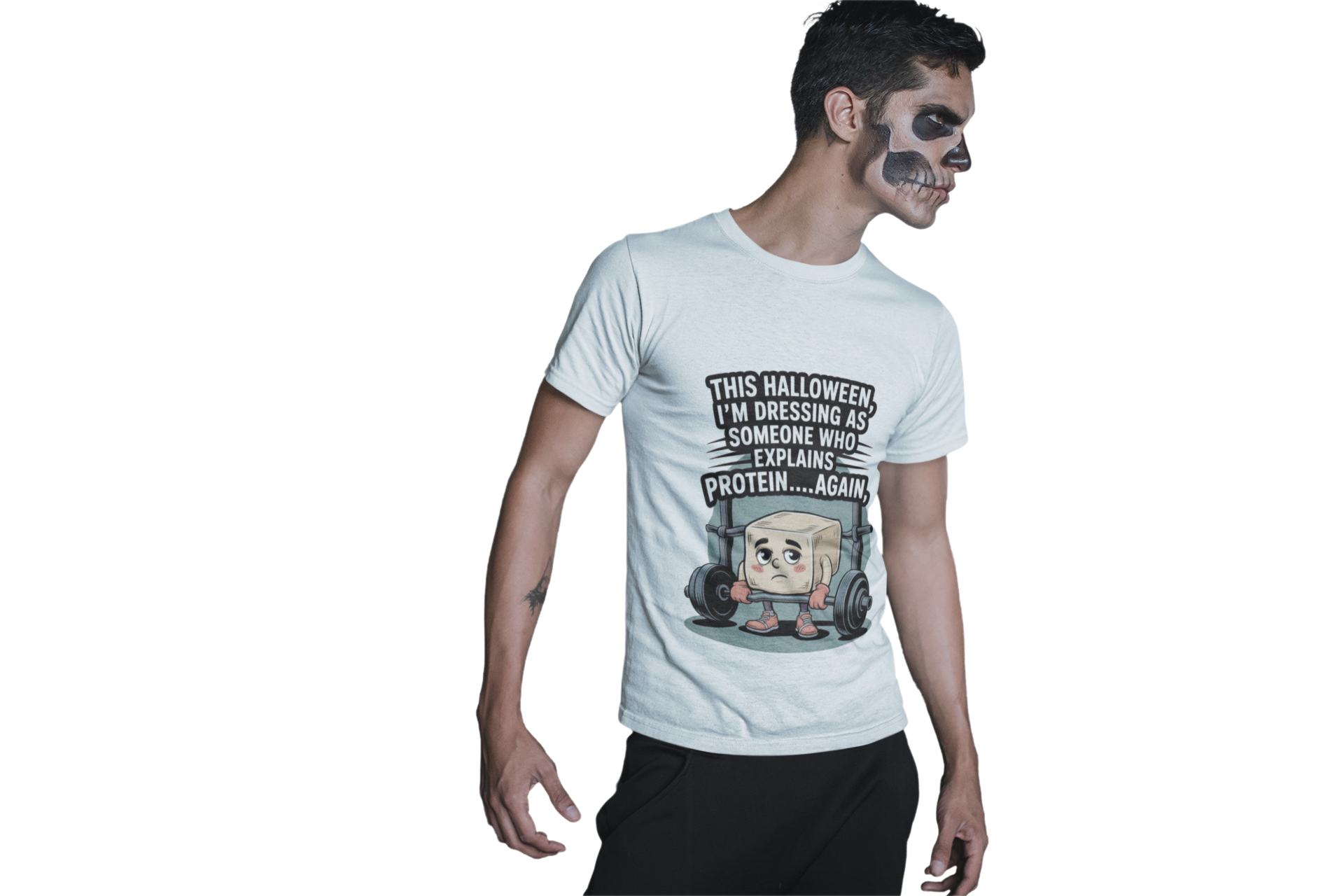 Halloween, Bodybuilding Humor T-Shirt