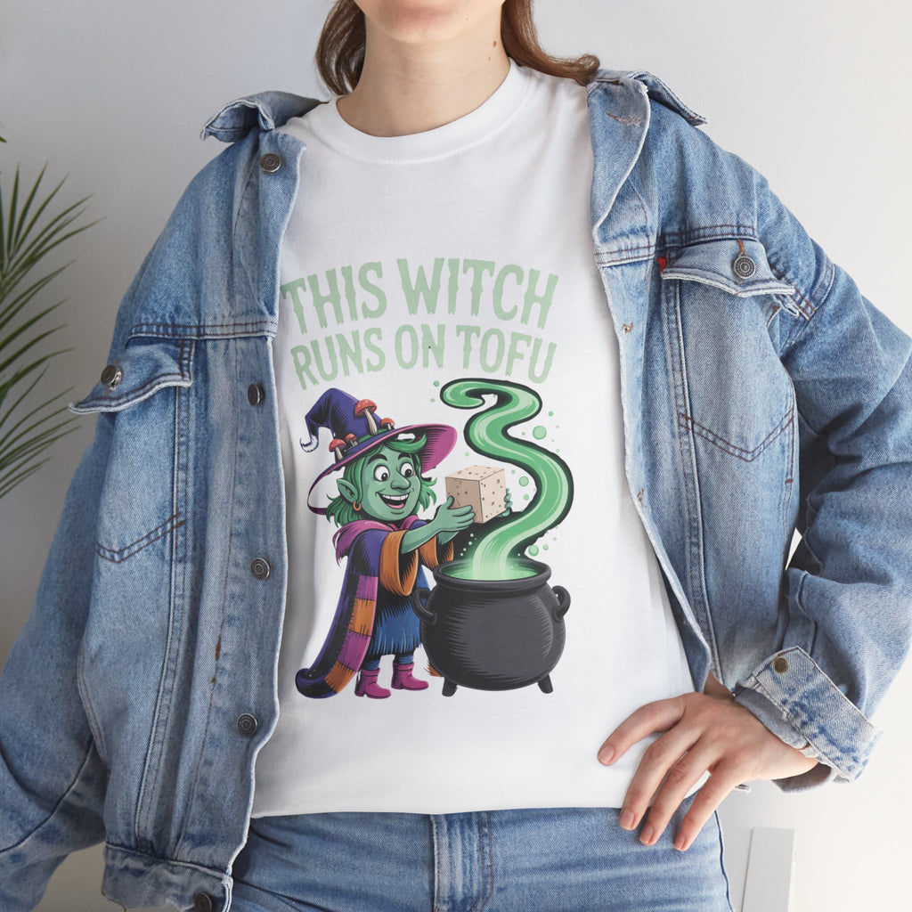 Spooky Vegan Witch Tee