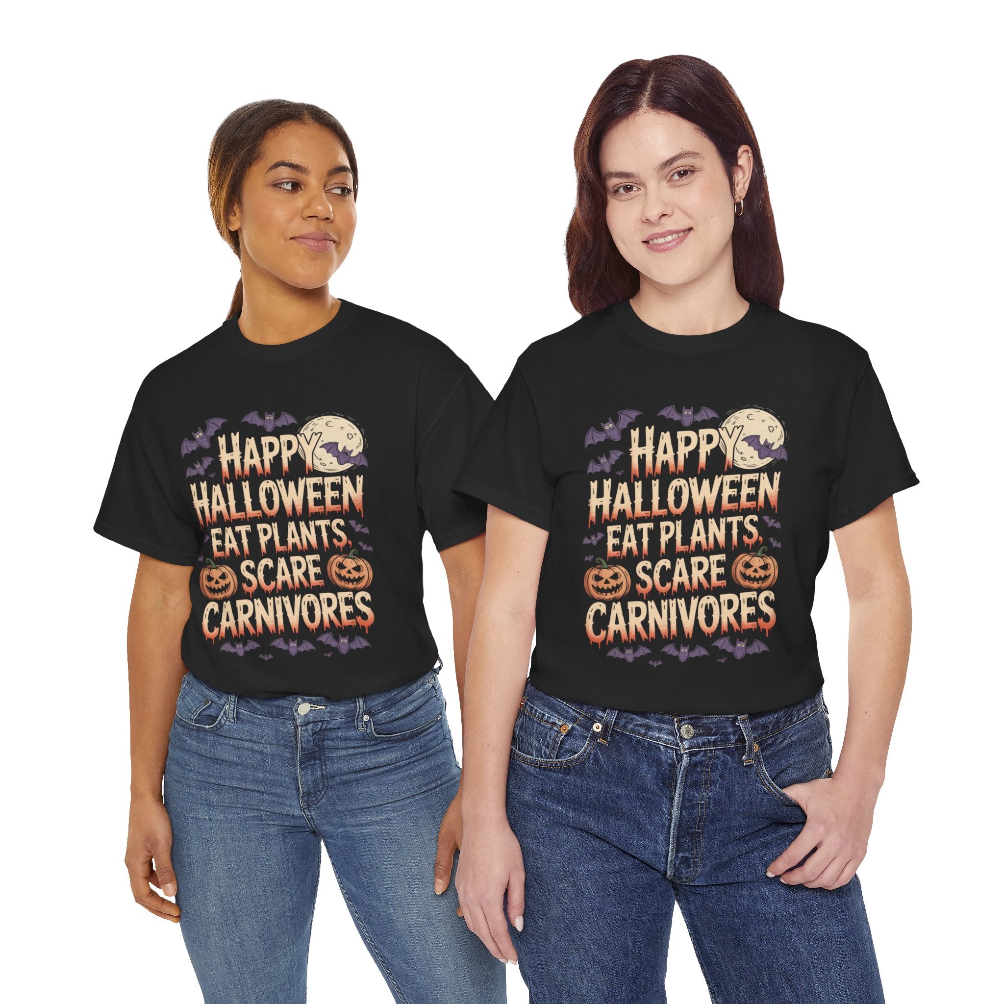Happy Halloween Eat Plants Tee