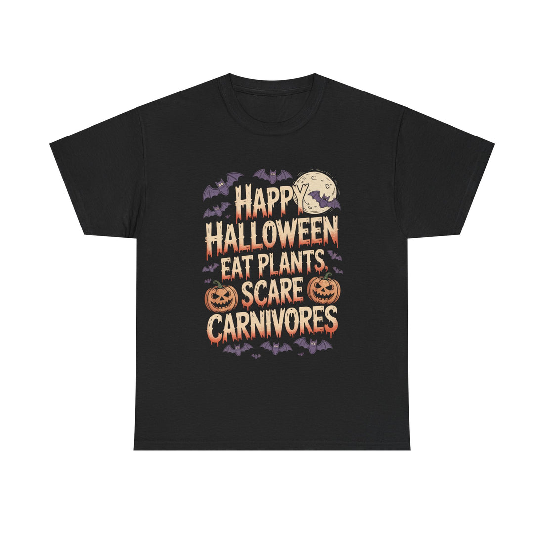 Happy Halloween Eat Plants Tee